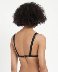 Mesh Wired Bra Supportive Straps Everyday Glamour