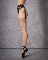Champagne Stockings Elegant Sheer Finish