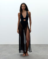 Black Lace Chemise Feminine Elegance