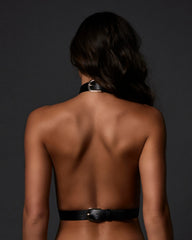 Lotus Harness Black Gold Hardware