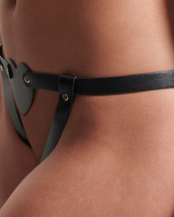 Salome Open Panty Black