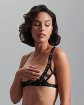 Open Strappy Harness Bra