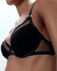Sheer Mesh Bra Everyday Elegance