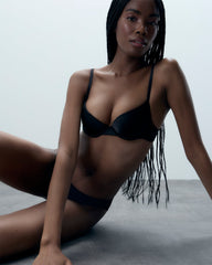 Satin Push Up Bra Everyday Elegance