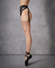 Champagne Stockings Elegant Sheer Finish