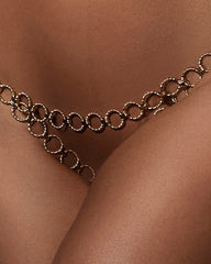 Golden Chain Hip Panty Elegant Lingerie