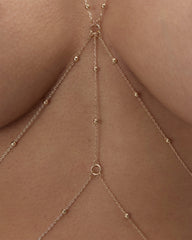 Golden Harness Elegance Silhouette Accent