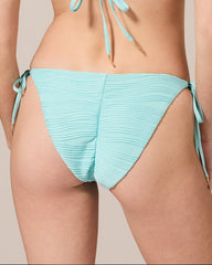 Tie Side Bikini Briefs Island Paradise Blue