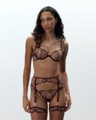 Detachable Thigh Garter with Delicate Embroidery