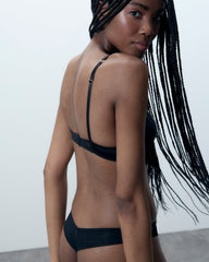 Satin Push Up Bra Everyday Elegance