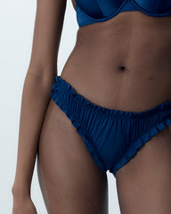 Verona Satin Thong Navy
